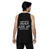 Men’s premium DISCIPLINE tank top (NEVER GIVE UP)