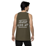 Men’s premium DISCIPLINE tank top (NEVER GIVE UP)