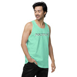 Men’s premium DISCIPLINE tank top (NEVER GIVE UP)