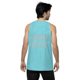 Men’s premium DISCIPLINE tank top (NEVER GIVE UP)