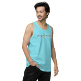 Men’s premium DISCIPLINE tank top (NEVER GIVE UP)