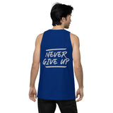 Men’s premium DISCIPLINE tank top (NEVER GIVE UP)