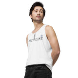 Men’s premium DISCIPLINE tank top (NEVER GIVE UP)